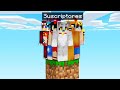 ¡200 SUSCRIPTORES vs 1 BLOQUE en MINECRAFT! 😱 ACENIX en MINECRAFT