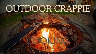 Salt Crusted Crappie Recipe | Cooked Over an Open Fire!
