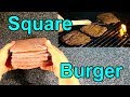 How to Make Square Hamburger Patties That Fit Perfectly in the Freezer and on the Grill