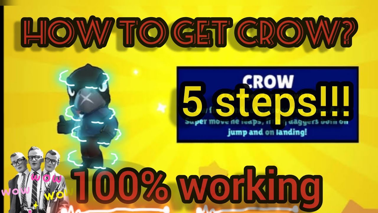 How To Get Crow For Free 2020 Brawl Stars Superflame Yt Youtube - fake crow prank brawl.stars