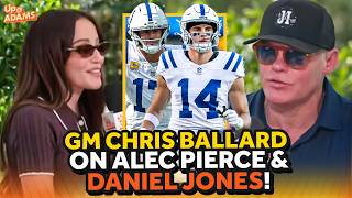 Colts Gm Chris Ballard On Bringing Back Wr Alec Pierce & Connection With Daniel Jones