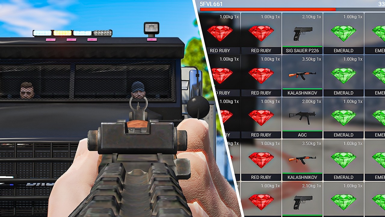 Rico Verhoeven Steelt Grote AK van Wapentransport.. 🔫💰 (GTA RP)