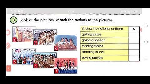 English Grade 8 Chapter 1 Unit 3 | 3a. Ceremonies From Around the World