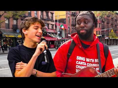 His Family Is Shocked When He Starts To Sing