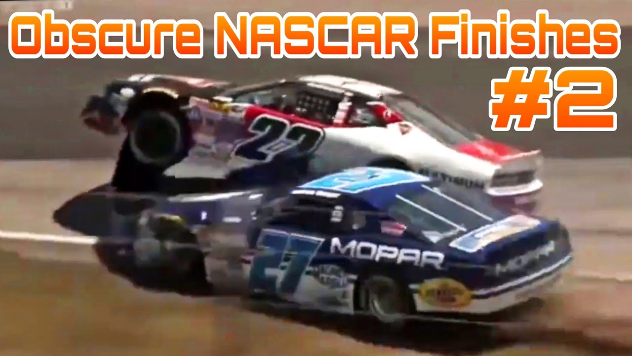 Best Obscure/Underrated NASCAR Finishes #2
