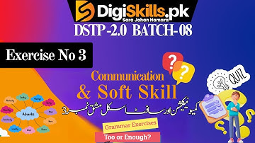 communication and soft skills exercise 3 batch 8 solution 2024 #communicationskill #digiskills