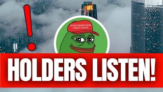 Download Lagu PEPE COINIF YOU HOLD DON'T IGNORE THIS, HERE IS WHY !! | PEPE COIN PRICE PREDICTION 🔥 MP3