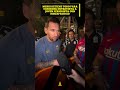 Messi detiene todo para dar entrevista a periodista discapacitado