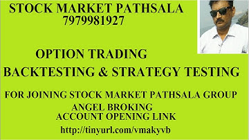 OPTION STRATEGY SIMULATOR | OPTION STRATEGY BACKTESTING AND STRATEGY TESTING