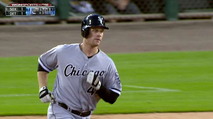 CWS@DET: Morneau smashes a game-tying home run