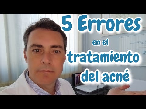 Dermatólogo explica 5 errores comunes en el tratamiento del acné