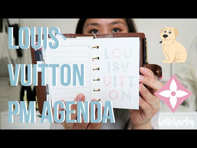 louis vuitton planner inserts