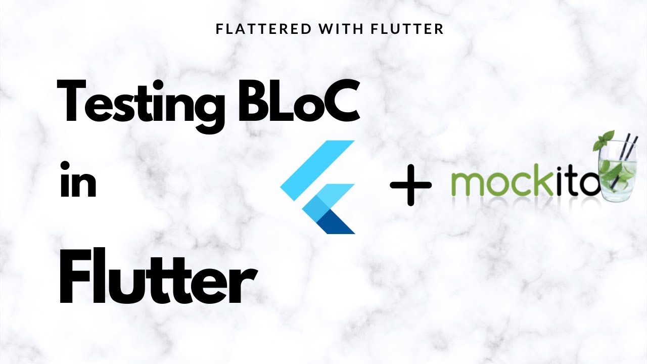 Testing BLoC in Flutter | How to test BLoC in Flutter