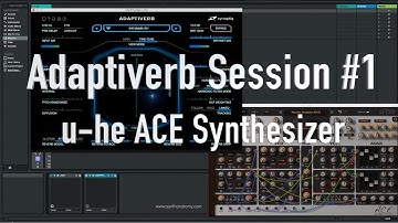 Zynaptiq Adaptiverb Session #1 - u-he ACE Synthesizer