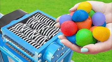 EXPERIMENT COLORFUL COOKIE VS SHREDDER