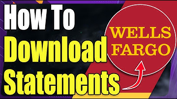 How to Download Wells Fargo Statements - EASY!