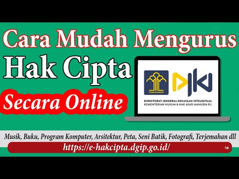 Cara Mengurus Hak Cipta |  Lagu, Logo, Musik, Karya Ilmiah, Program Komputer DLL