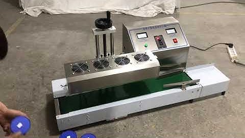 Automatic induction sealing machine for jars, induction sealer