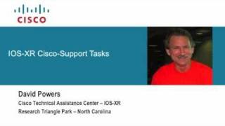 IOS-XR Cisco Support Tasks