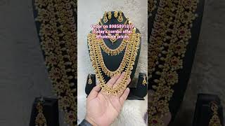 Today's combo offers #matt #trending #necklace #jewellery #premium #wholesale #viral #shorts #cz