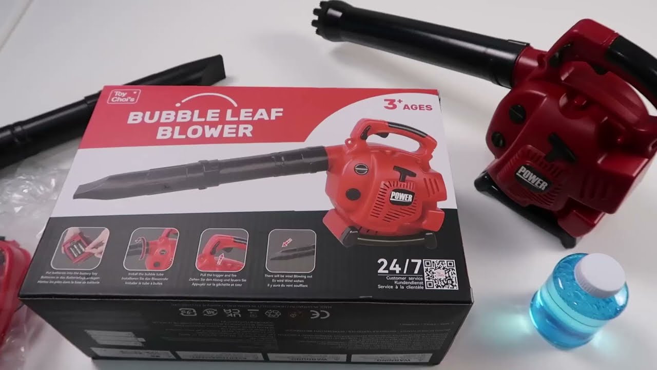 Bubble Leaf Blower for Toddlers, 2022 Upgrade Kids Bubble Gun Review