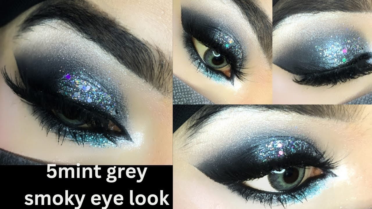 5mint eye makeup only using 2 shades v easy & quick look|| step by step ...