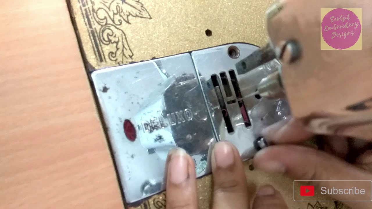 How to Setup Embroidery Machine in normal machine for embroidery Guide