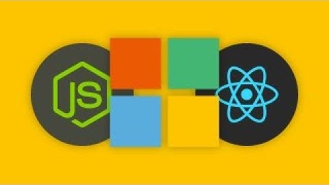 Deploy Node.js and React apps with VSCode, Azure App Service and Cosmos DB