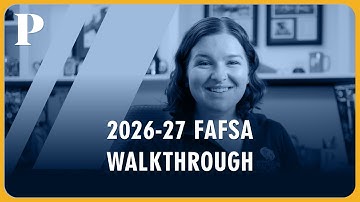 How to fill out the 2026–27 FAFSA step-by-step | University of the Pacific