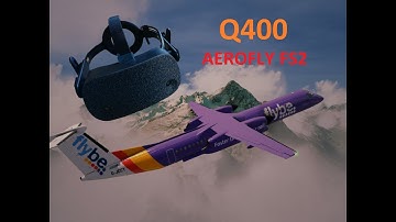 AEROFLY FS2 Q400 | SAMEDAN-AMSTERDAM | HP REVERB PRO