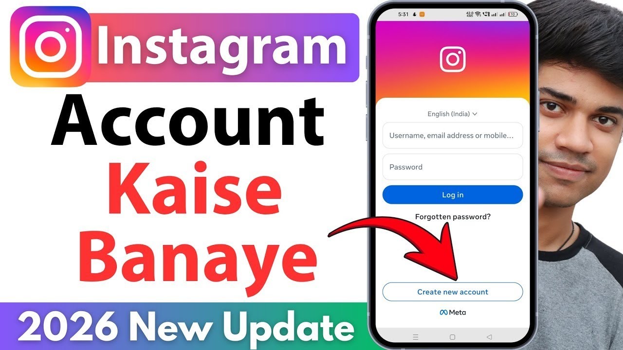 Instagram ki id kaise banaye | How to create Instagram account