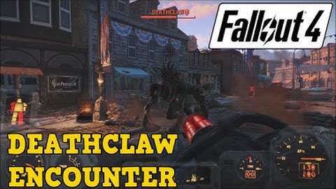 Fallout 4 (Walkthrough) - Part 2 - Deathclaw Encounter
