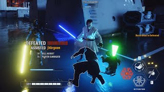 Infinite ability hacker absolutely HUMBLED | HvV #500 | Star Wars Battlefront 2