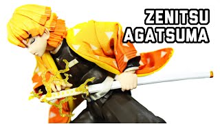 BUZZmod. 1/12 Kimetsu No Yaiba (Demon Slayer) Zenitsu Agatsuma  Action Figure Review Aniplex 鬼滅の