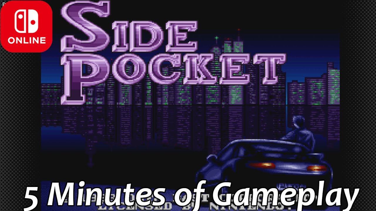 Side Pocket (SNES) - 5 Minutes of Gameplay [Nintendo Switch Online ...