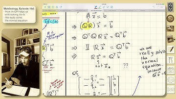 16d: How A=QR helps us solve Ax=b