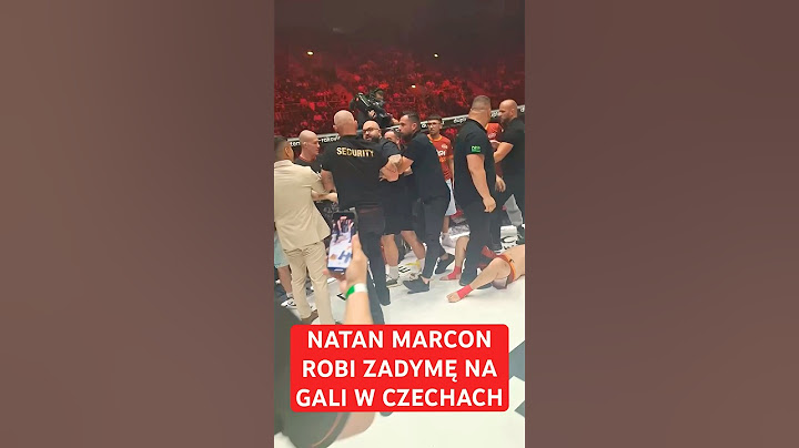 NATAN MARCOŃ ZROBIŁ GRUBĄ ZADYMĘ NA GALI W CZECHACH! #natanmarcoń #clashmma