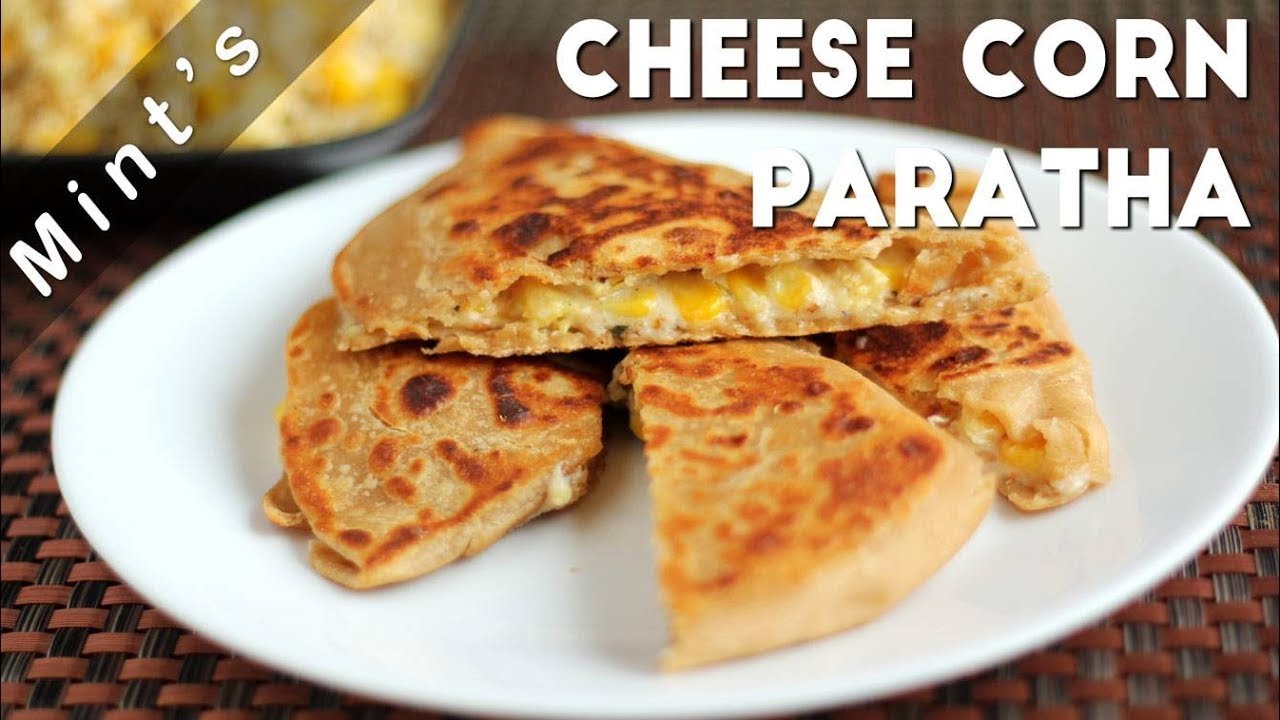 How To Make Cheese Corn Pizza Paratha