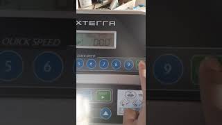 Xterra TR150 LUBE message reset