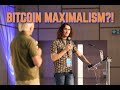 Vlad Costea on Bitcoin Maximalism PoW Summit 2023, Prague