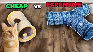 $5 vs $20 Cat Tunnel