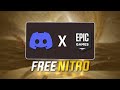 FREE UNLIMITED 1 MONTH NITRO | EPIC GAMES X DISCORD COLLAB