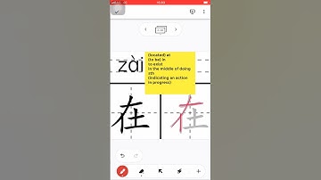 How to write 在 zài #how to write #write #Chinese #Strokes #HSK #trainchinese #stroke order #ลำดับขีด