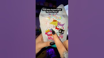 Hello Kitty Squishmallow Mystery Boxes | #sanrio #squishmallows #unboxing #blindbox