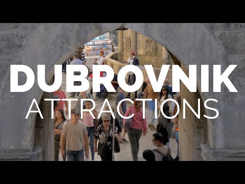 Video: 10 Top Tourist Attractions in Dubrovnik