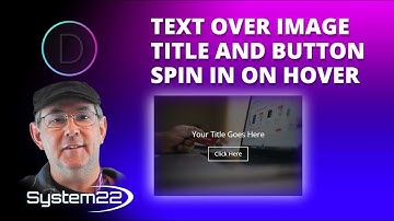 Divi Theme Text Over Image Title And Button Spin In On Hover 👈👍👍👍