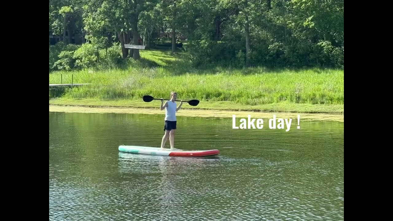 I went to the lake! 