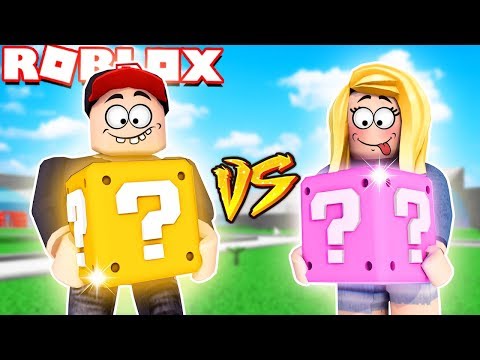 BITWA NA LUCKY BLOCKI W ROBLOX!!  Vito vs Bella