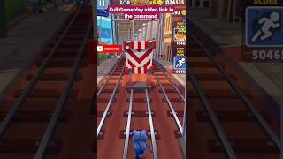 Subway Surfers Gameplayb Part-3¦¦ (iOS, Android)#gaming #trending #shorts #youtube#comedy screenshot 3