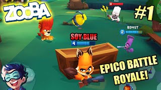 BATTLE ROYALE EPICO EN ZOOBA! | Soy Blue | Juegos Celular/Tablet